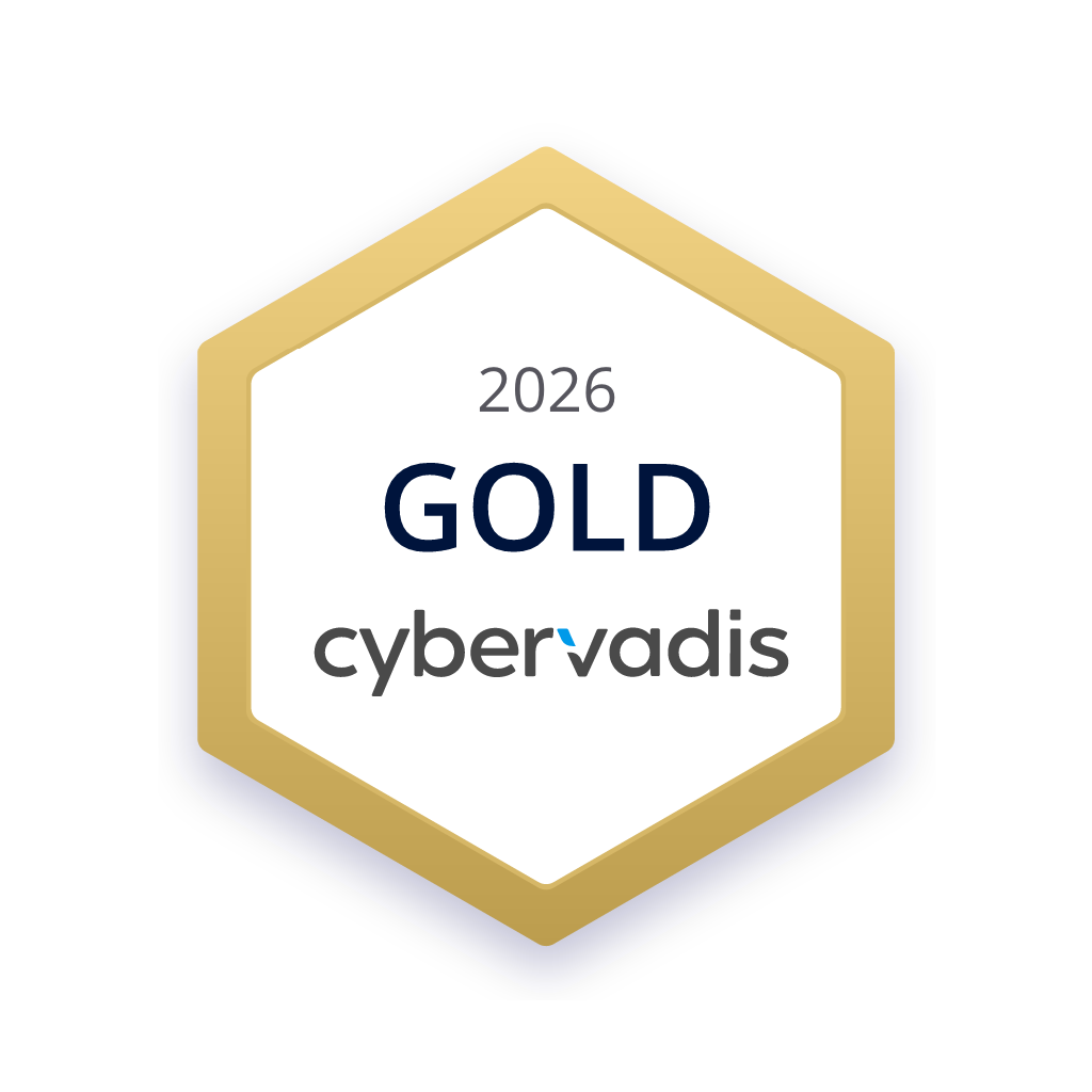 Logo CyberVadis Gold Medal