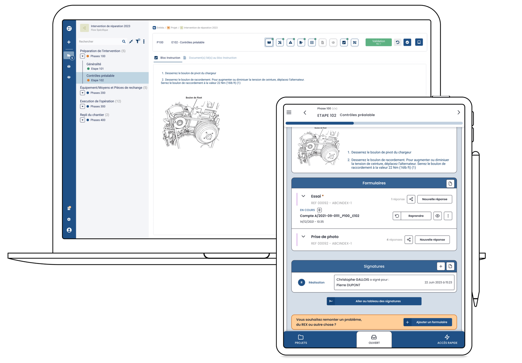 Home Page FR - Solution WebApp & MobileApp 1