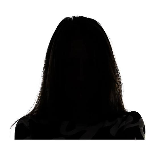 Portrait silhouette femme