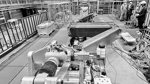 Veolia robotic arm designed for nuclear dismantling operations