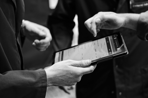 Tablette numérique siteflow